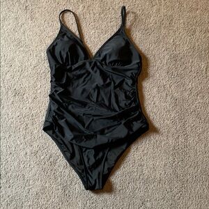 Cupshe Black One Piece Swimsuit